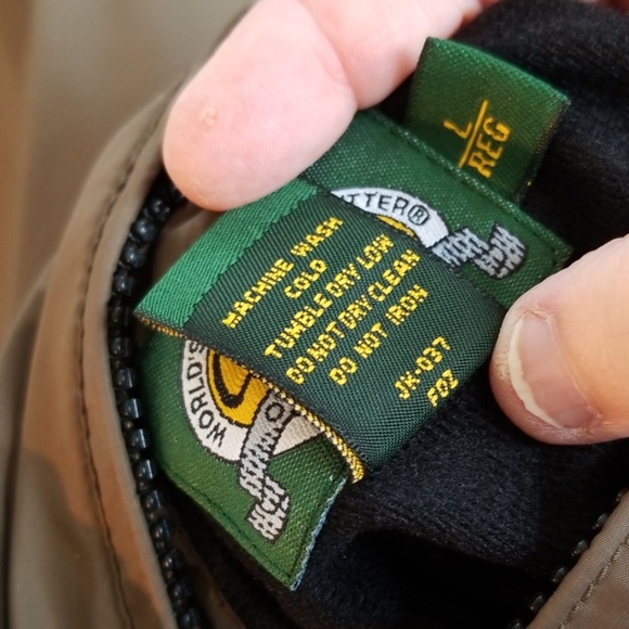 Warm Cabella's Layering Jacket Army Green & Black - Picture 8 of 8